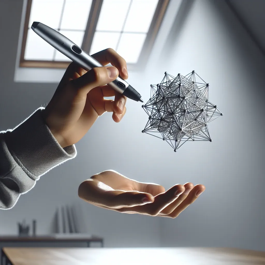 Bagaimana Anda menggambar bentuk kompleks dengan pena 3D?